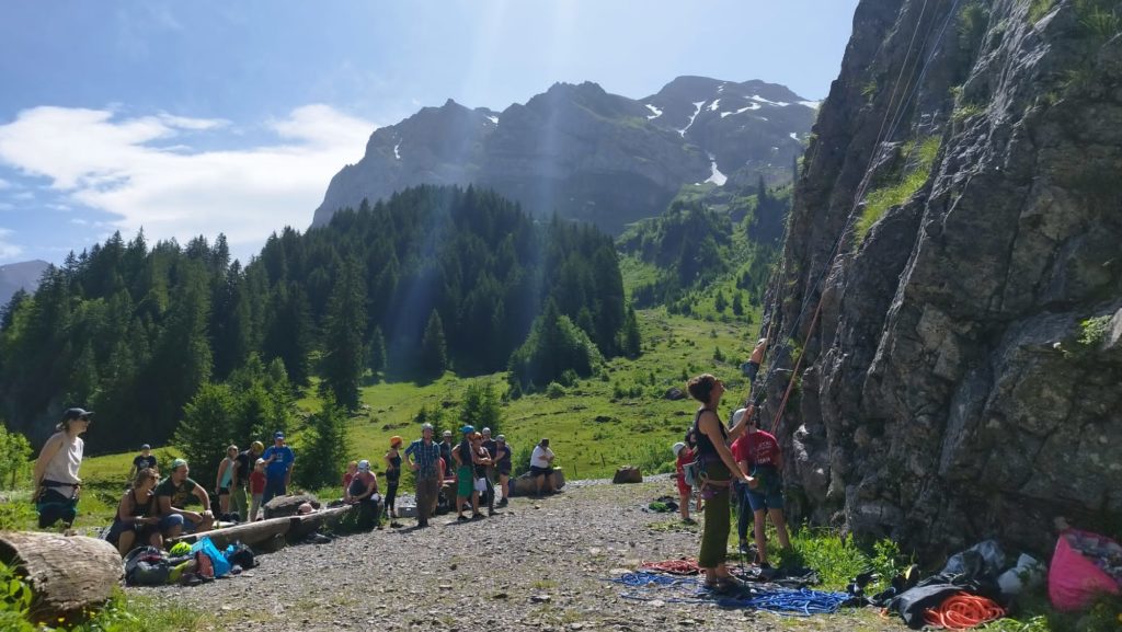 Sortie des cours Gecko Escalade